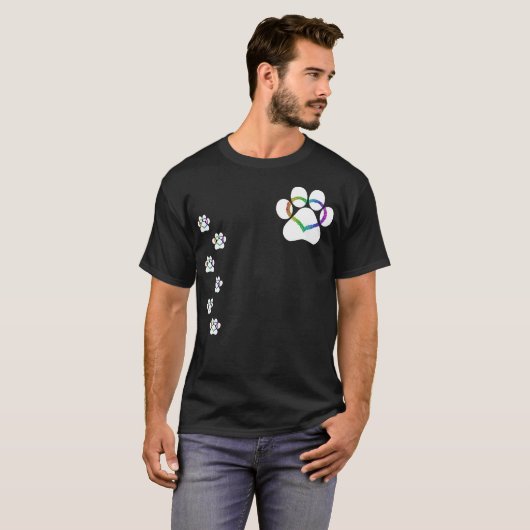 KAT LOVE Wit T-shirt (Voorkant volledig)