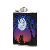 Kat Lover Flask Aangepaste flat Cat Drink Flasers Heupfles (Links)