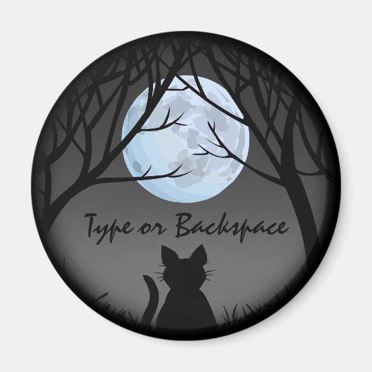 Kat Lover Magnet Fat Cat Fridge Magnet Magneet (Voorkant)