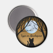 Kat Lover Magnet Fat Cat Fridge Magnet Magneet (Voorkant / Achterkant)