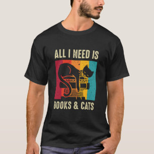 Kat Lovers - Ik heb alleen maar boeken en kratten T-shirt