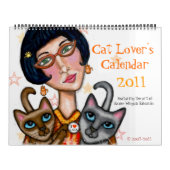 Kat Lover's kalender voor 2011 (Hoes)