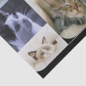 Kat Lovers-weefselpapier Tissuepapier (Detail)