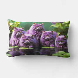 Kat Lumbar Kussen voor Kattenliefhebbers