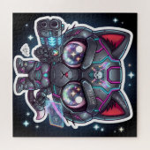 Kat Lym Combat Protocol Mecha Cat Legpuzzel (Horizontaal)