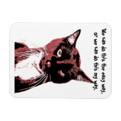 Kat magneet (Horizontaal)
