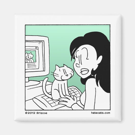 kat magneet (Voorkant)