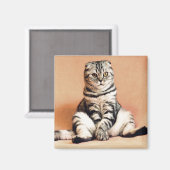 Kat Magneet (Voorkant / Achterkant)
