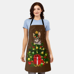 Kat Maine Coon Cat Xmas Bastruitjes Lat Lover Ugly Schort