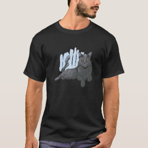 Kat Maine Coon Huisdier T-shirt
