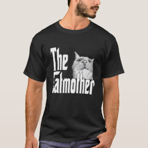 Kat mam De katmoeder is gek op Kat T-shirt