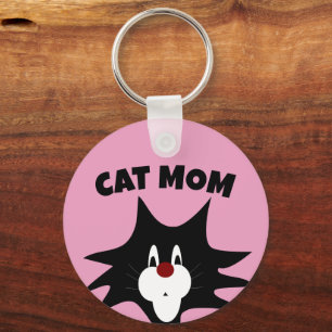 KAT MAM ROZE SLEUTELHANGER