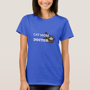 Kat mama en dokter t-shirt