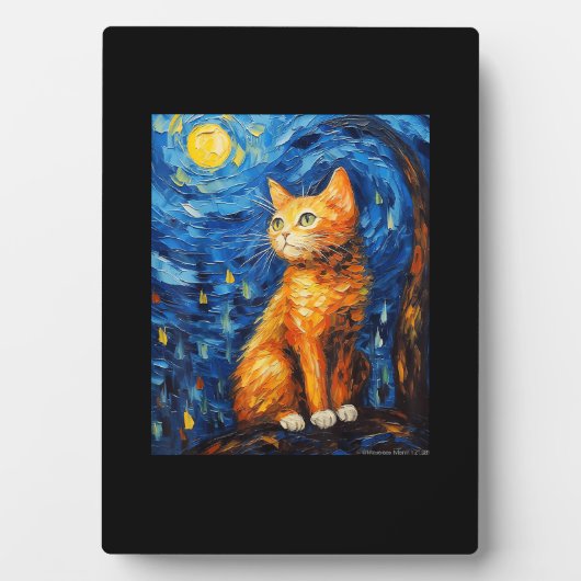 Kat mama, kat papa fotoplaat (voorkant)