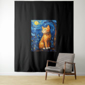 Kat mama, kat papa wandkleed (In situ)