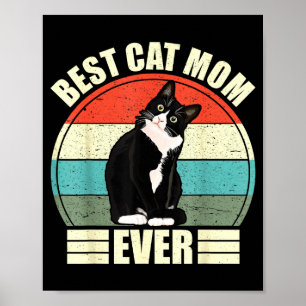 Kat mama ooit shirt grappige moederdag ca poster