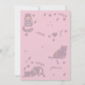 KAT ME ALS U EEN FUNNY-INVITATIE KAT. KAART (Achterkant)