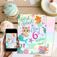 Kat Meeuwmeisje Verjaardagsfeest