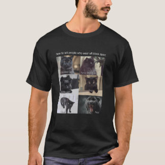Kat Meme Dwaze Kat Grappige Kitty Miauw Sissen Kit T-shirt
