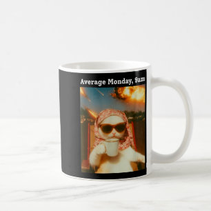 Kat Meme Gemiddelde Maandag 9am Grappig Sarcasme A Koffiemok