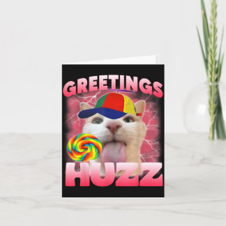 Kat Meme Groeten Huzz Grappig Domme Kattenliefhebb Kaart