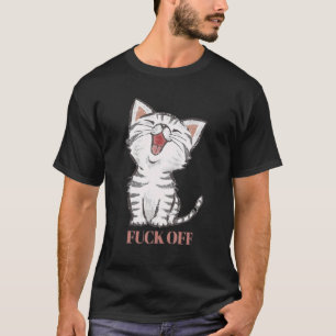 Kat Meme Retro Stijl Vintage Katten T-shirt