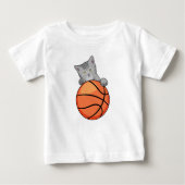 Kat met Basketball (Voorkant)