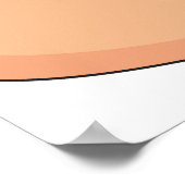 Kat met bloem Schattige Kawaii Kat Poster (Hoek)