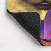 Kat met botervlieg - meervoudig muismat (Hoek)