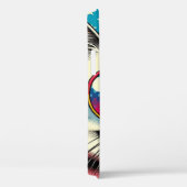 Kat met bril Case-Mate iPhone case (Achterkant / Rechts)