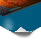 Kat met een "hoofdletter A"-houding Perfect Poster (Hoek)