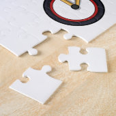 Kat met fiets legpuzzel (Zijkant)