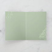 Kat met gebroken kerstversiering feestdagen kaart (Binnen)