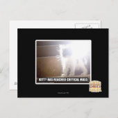 Kat met kritische massa briefkaart (Voorkant / Achterkant)