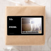 Kat met kritische massa etiket (Insitu)