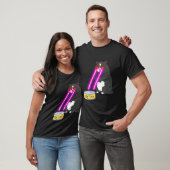 Kat met laserogen t-shirt (Unisex)
