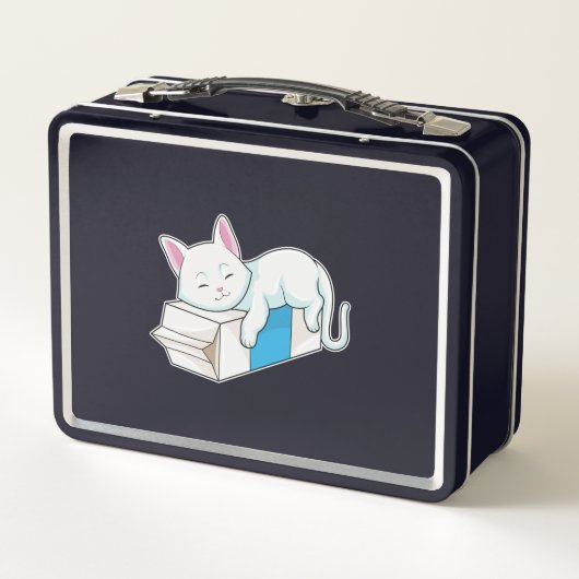 Kat met melk (Achterkant)