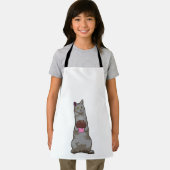 Kat met Muffin Schort (Insitu)