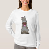 Kat met Muffin T-shirt (Voorkant)