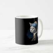 Kat met parel oorbel- Vermeer schilderij- Koffiemok (Voorkant rechts)