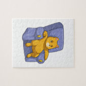 Kat met Sofa Legpuzzel (Horizontaal)