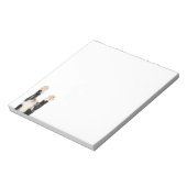 Kat met speelse katjes notitieblok (Gedraaid)