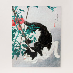 Kat met Tomato Plant (1931) van Hiroaki Takahashi Legpuzzel