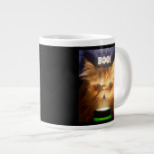 Kat met vlieglicht extra grote beker (Voorkant rechts)