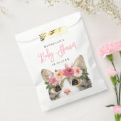 Kat met Waterverf, , Baby shower Bedankzakje (Gezegeld)