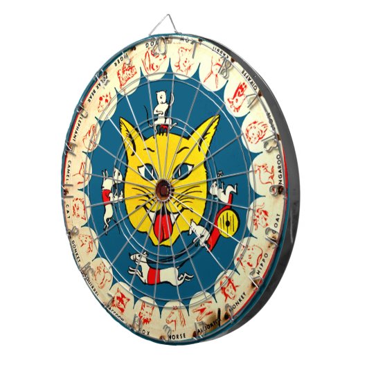 Kat Mice Speelgoed Dart Game Kinder Room Dartbord (Voorkant Rechts)
