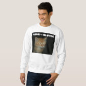 Kat "MIND = BLOWN" Mannen Sweatshirt (Voorkant volledig)