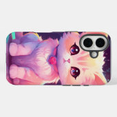 Kat mobiele hoes (Achterkant (horizontaal))