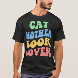 Kat Moeder Boek Liefhebber IV T-shirt