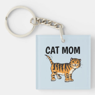 KAT MOEDER ginger Sleutelhanger